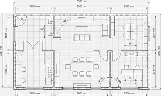 IntelliRoom 2D floorplan editor